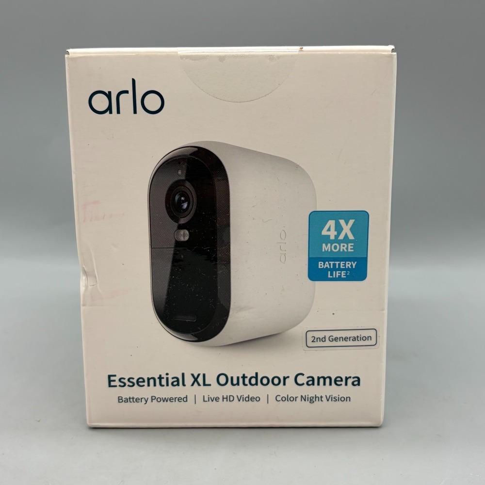 Arlo Essential XL Outdoor Security Camera (2nd Gen) - Sealed